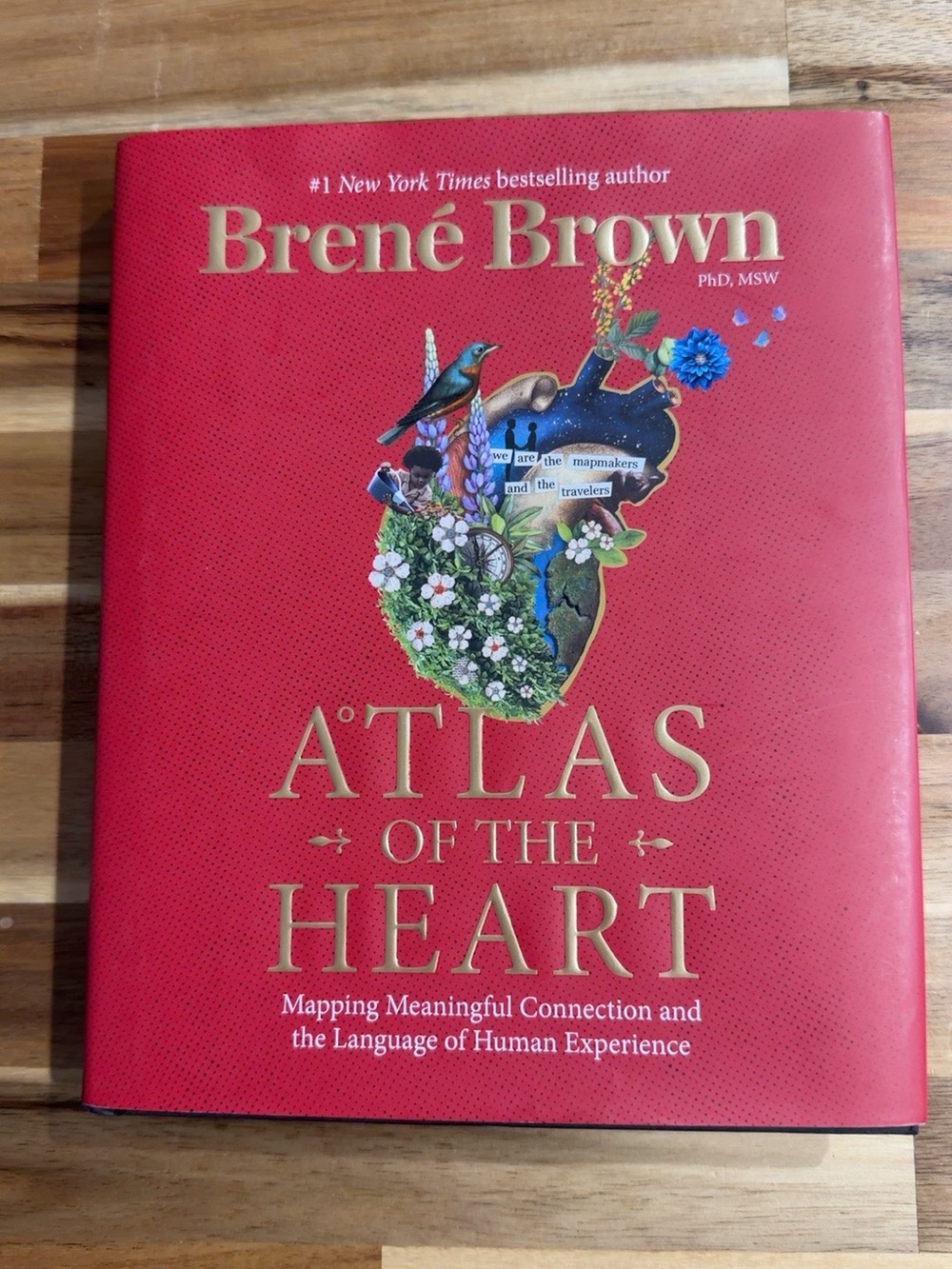 Atlas of the Heart Brené Brown Hardcover Dust Jacket Like New Unread